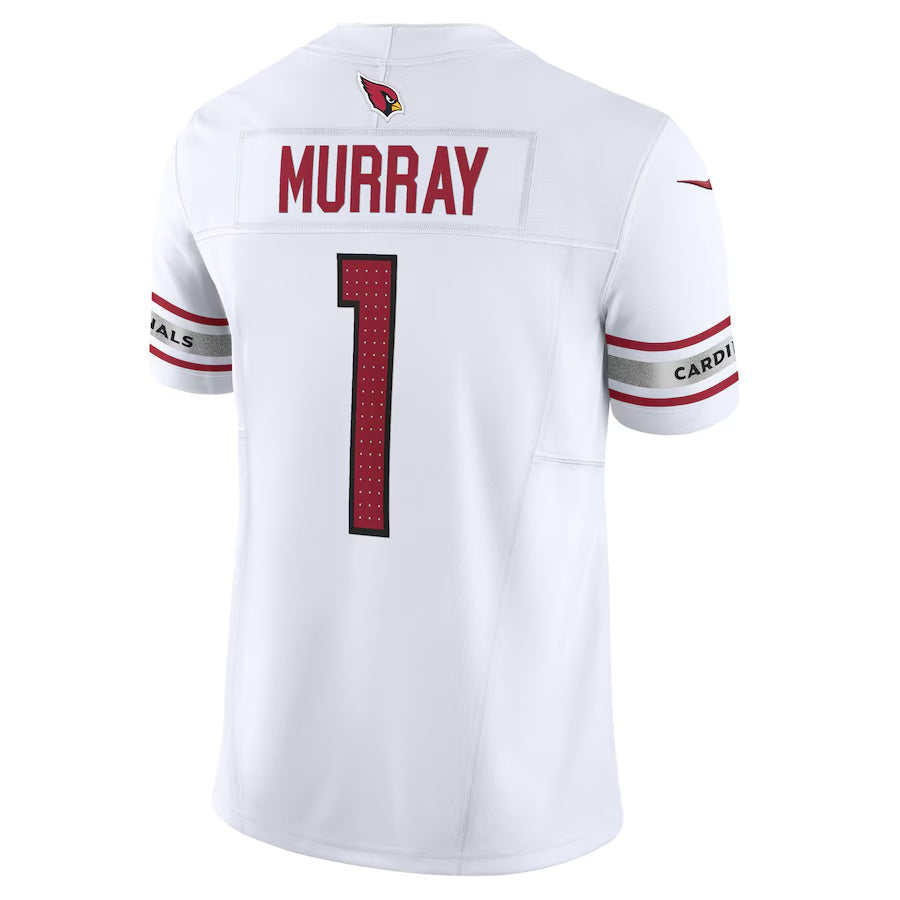 A.Cardinals #1 Kyler Murray White Vapor Limited Jersey Stitched American Football Jerseys