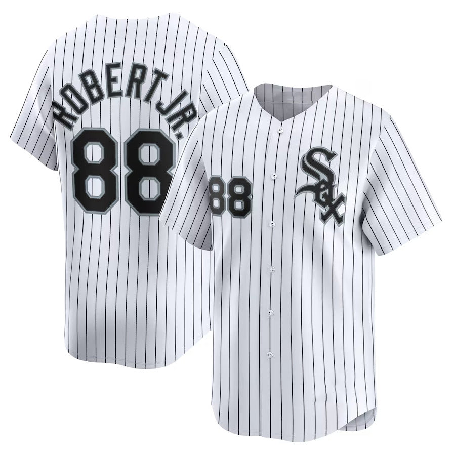 Chicago White Sox #88 Luis Robert Jr. Home Limited Player Jersey - White Stitched Baseball Jersey