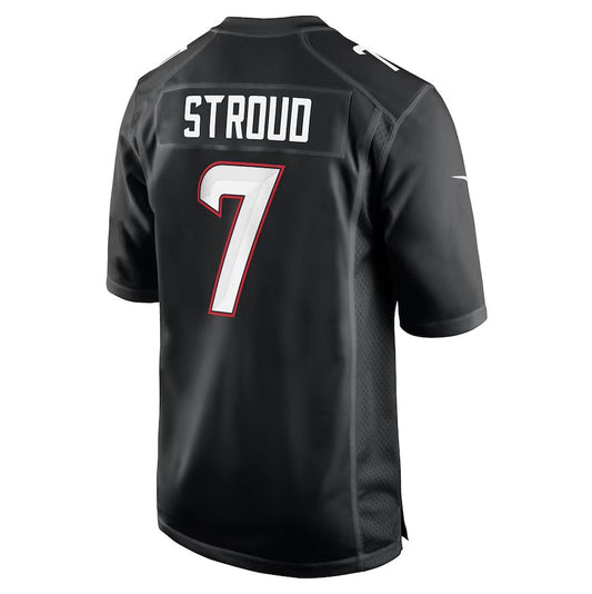 H.Texans #7 C.J. Stroud Carbon Black Fashion American Football Jerseys