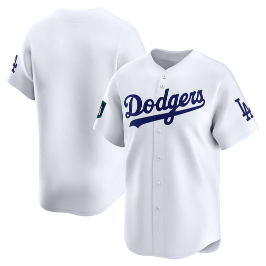Los Angeles Dodgers 2024 World Tour Seoul Series Home Limited Jersey ¨C White Stitches Baseball Jerseys
