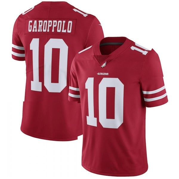 Men's #10 Jimmy Garoppolo SF.49ers Limited Stitched Jerseys