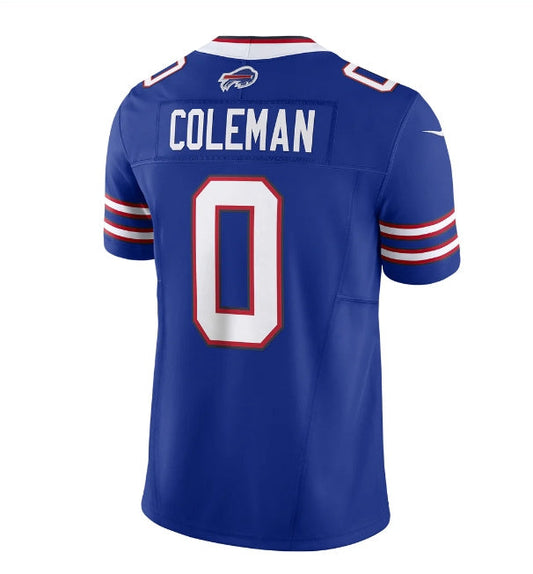 B.Bills #0 Keon Coleman Royal Vapor F.U.S.E. Limited Jersey ¨C Home American Football Jerseys