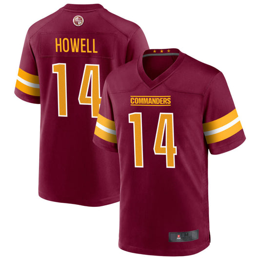 Football Jerseys W.Commanders #14 Sam Howell Player Stitched Game Jersey