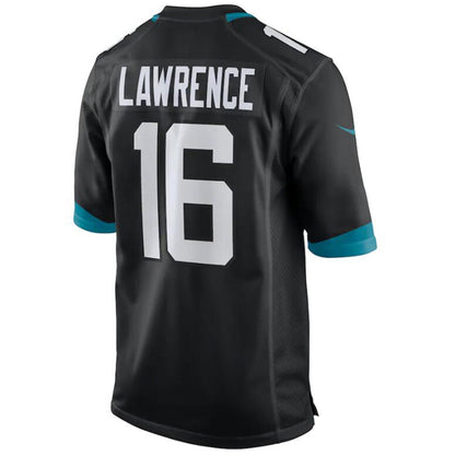 J.Jaguars #16 Trevor Lawrence Black Vapor F.U.S.E. Limited Jersey Stitched American Football Jerseys