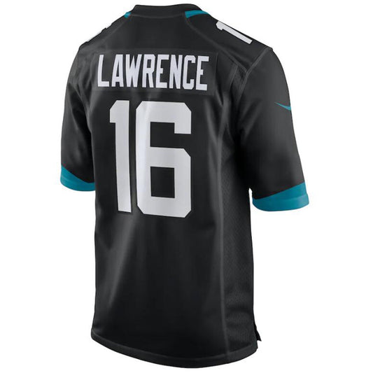J.Jaguars #16 Trevor Lawrence Black Vapor F.U.S.E. Limited Jersey Stitched American Football Jerseys