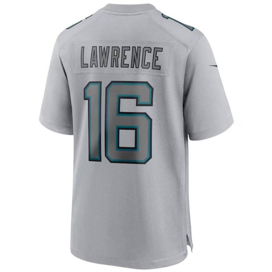 J.Jaguars #16 Trevor Lawrence Gray Vapor F.U.S.E. Limited Jersey Stitched American Football Jerseys