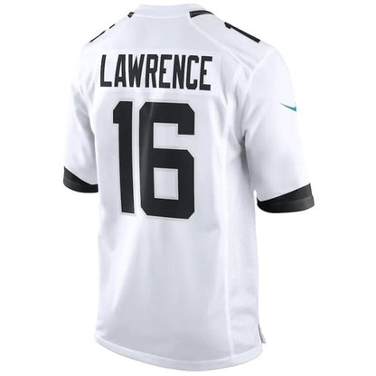 J.Jaguars #16 Trevor Lawrence White Vapor F.U.S.E. Limited Jersey Stitched American Football Jerseys