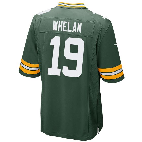 GB.Packers #19 Daniel Whelan Green Game Stitched American Football Jerseys