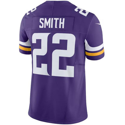 MN.Vikings #22 Harrison Smith Purple Vapor F.U.S.E. Limited Jersey Stitched American Football Jerseys