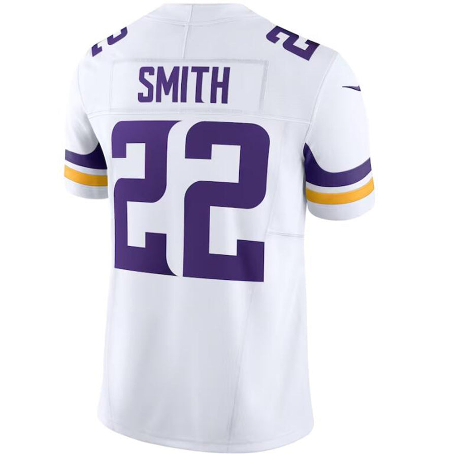 MN.Vikings #22 Harrison Smith White Vapor F.U.S.E. Limited Jersey Stitched American Football Jerseys
