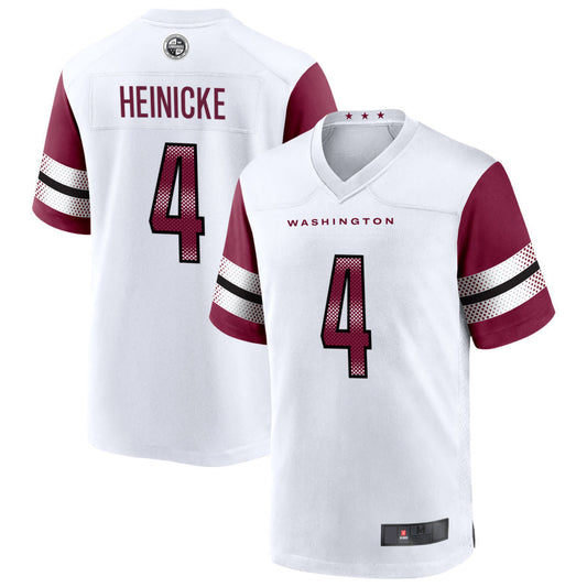 Football Jerseys W.Commanders #4 Taylor Heinicke Player Stitched Game Jersey