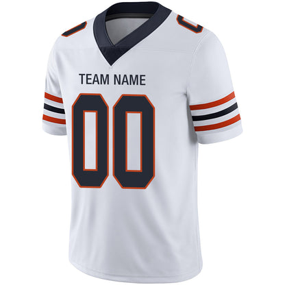 Custom C.Bear Stitched American Football Jerseys Personalize Birthday Gifts White Jersey