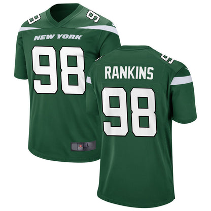 Football Jerseys NY.Jets #98 Sheldon Rankins Player Stitched Game Jersey