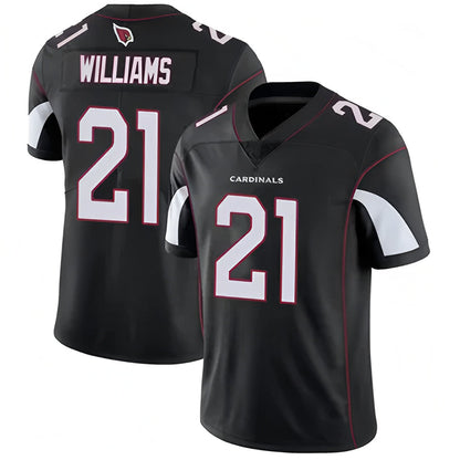 A.Cardinals #21 Garrett Williams Player Black Vapor Untouchable Elite Football Jerseys
