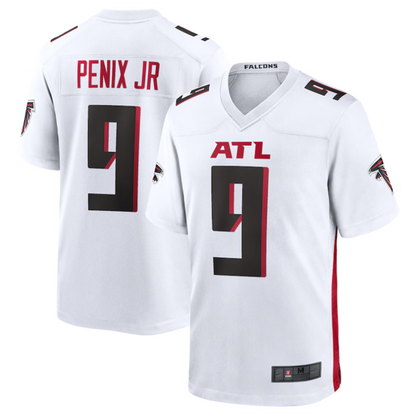 A.Falcons #9 Michael Penix Jr. Player White Game Football Jerseys