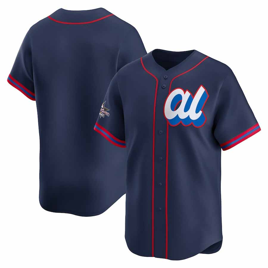 American League Navy 2025 Home Run Derby Limited Baseball Jersey