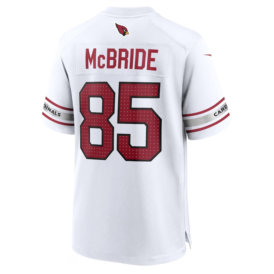 A.Cardinals #85 Trey McBride White Game Stitched American Football Jerseys