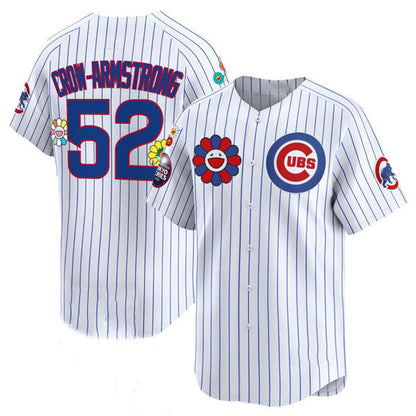 Chicago Cubs #52 Pete Crow-Armstrong White 2025 Tokyo Series Limited Stitched Baseball Jersey