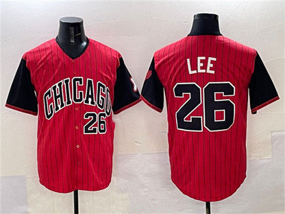 Chicago White Sox #26 Korey Lee Red Black 2025 City Connect Limited Stitched Baseball Jersey