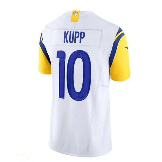 LA,Rams #10 Cooper Kupp Vapor F.U.S.E. Limited Jersey - White Stitched American Football Jersey