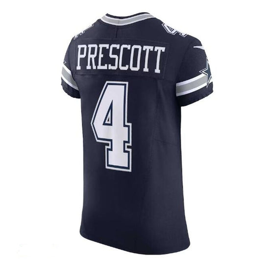 D.Cowboys #4 Dak Prescott Vapor F.U.S.E. Elite Jersey - Navy Stitched American Football Jerseys