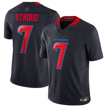 H.Texans #7 C.J.Stroud Player Navy Vapor F.U.S.E. Limited Football Jerseys