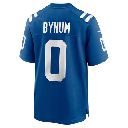 IN.Colts #0 Camryn Bynum Royal Team Game Stitched American Football Jerseys