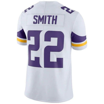 MN.Vikings #22 Harrison Smith White Vapor F.U.S.E. Limited Jersey Stitched American Football Jerseys