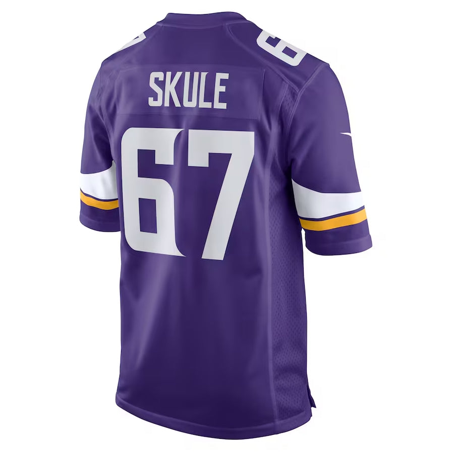 MN.Vikings #67 Justin Skule Purple Team Game Stitched American Football Jerseys