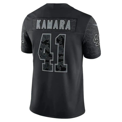 NO.Saints #41 Alvin Kamara Black Vapor F.U.S.E. Limited Jersey Stitched American Football Jerseys