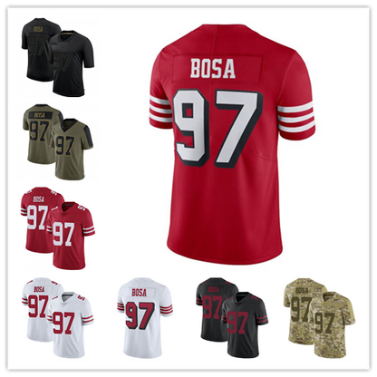 Men's #97 Nick Bosa San Francisco 49ers Limited Stitched Jerseys