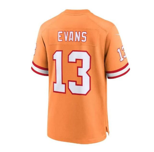 TB.Buccaneers #13 Mike Evans Orange Vapor F.U.S.E. Limited Jersey Stitched American Football Jerseys