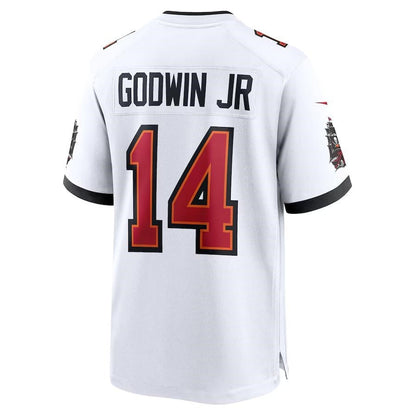 TB.Buccaneers #14 Chris Godwin Jr. White Game Player Stitched American Football Jerseys