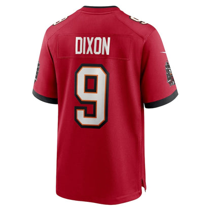 TB.Buccaneers #9 Riley Dixon Red Team Game Stitched American Football Jerseys