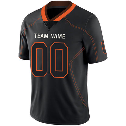 Custom C.Brown Stitched American Football Jerseys Personalize Birthday Gifts Black Jersey