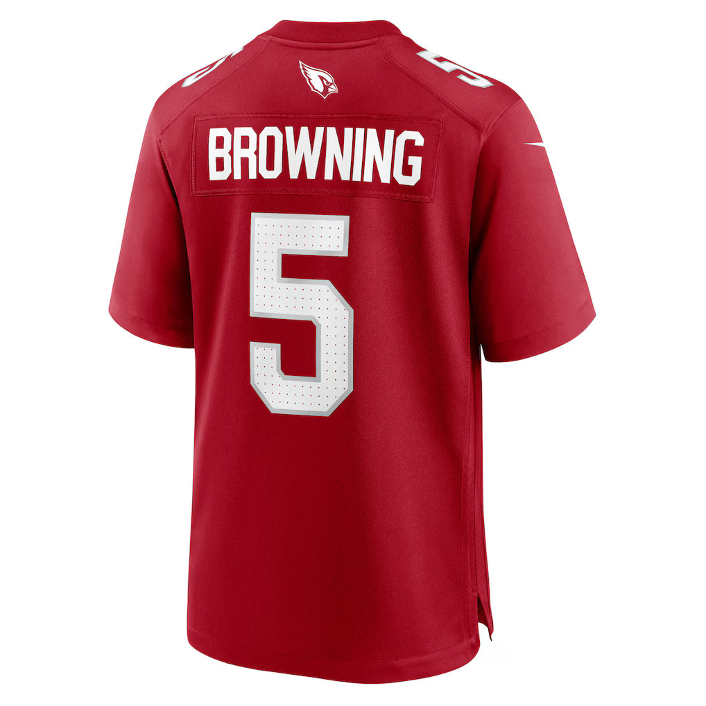 A.Cardinals #5 Baron Browning Cardinal Team Game Jersey
