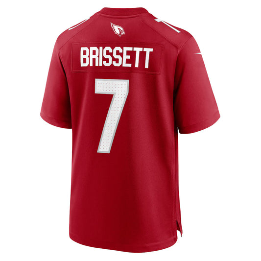A.Cardinals #7 Jacoby Brissett Cardinal Team Game Jersey